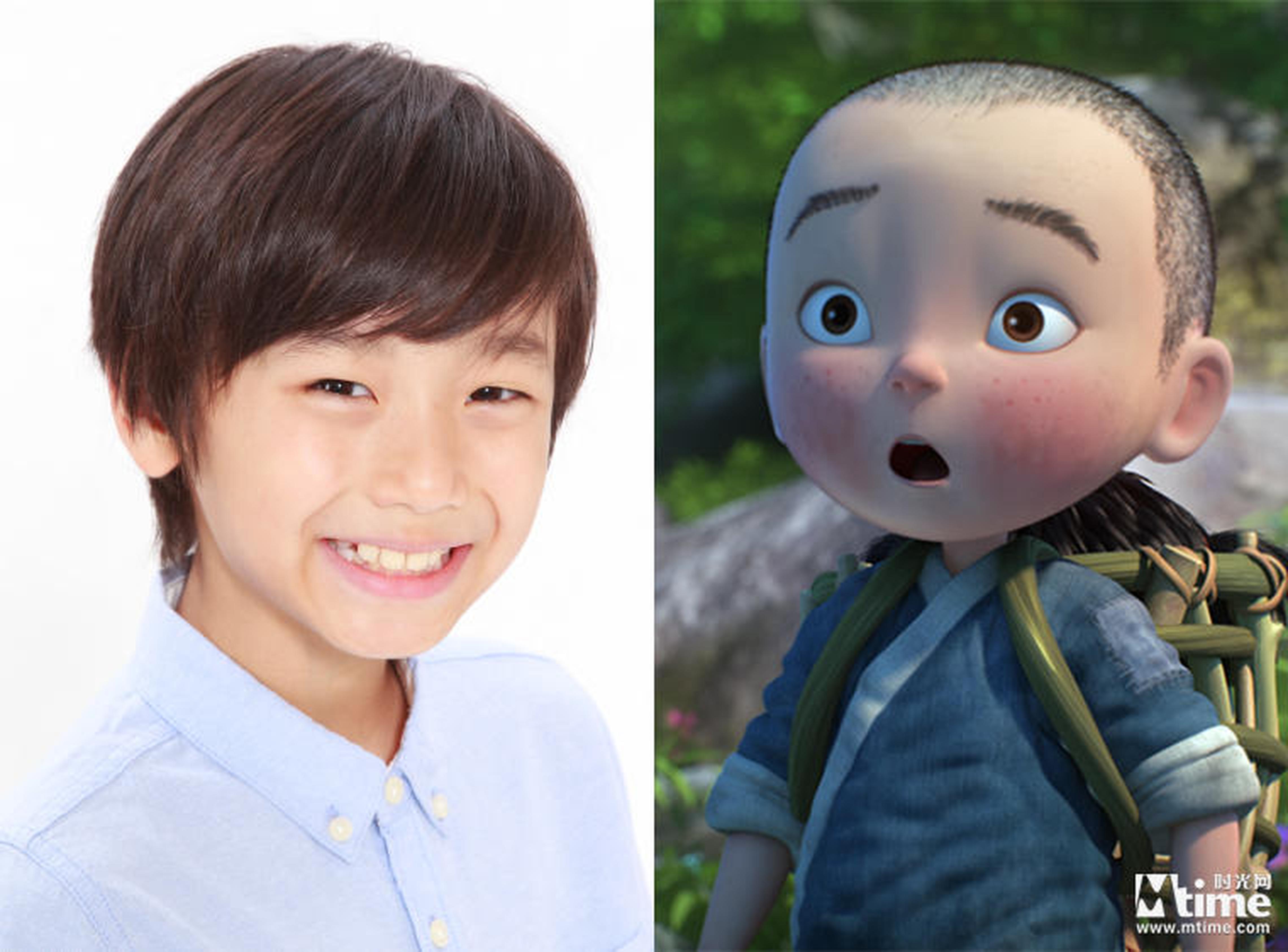 羽村仁成（江流儿）童星演员，此次配音为首次正式担当声优工作。主要出演作品：《哥哥扭蛋》、《贵族侦探》、大河电视剧《女城主主虎》、《家政妇三田》