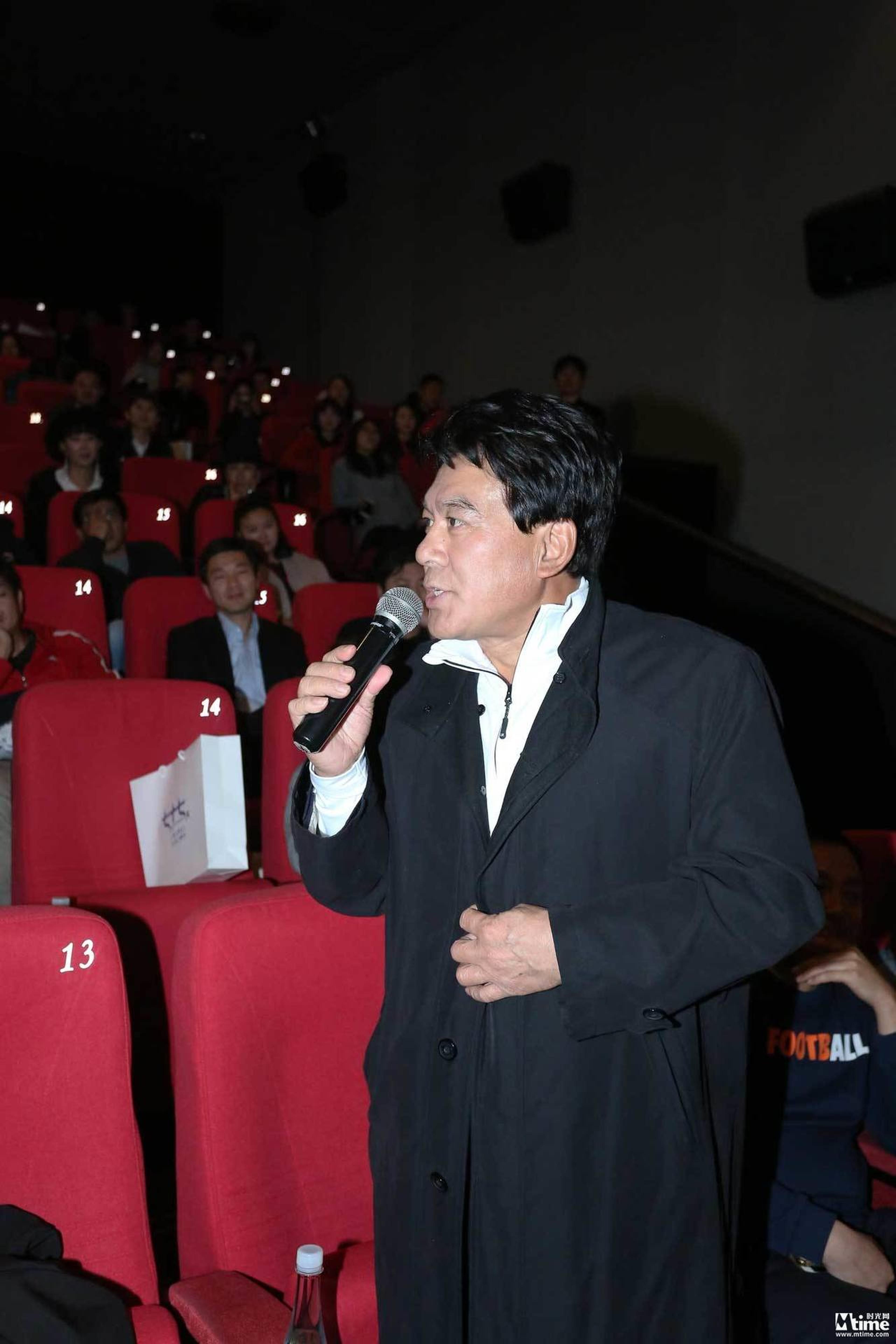 朱时茂亲临电影《七十七天》首映礼发布会