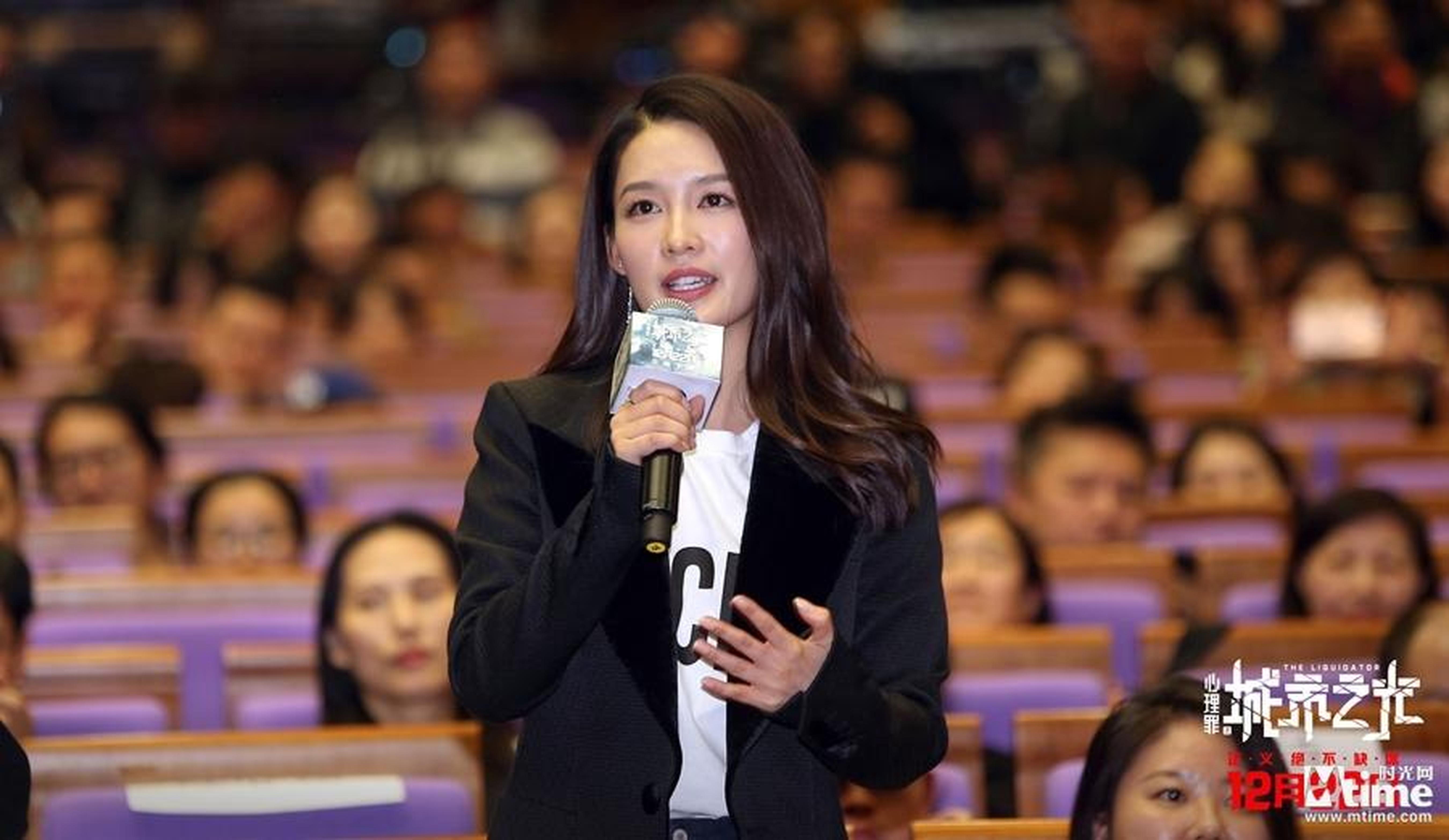 李沁分享观影感受