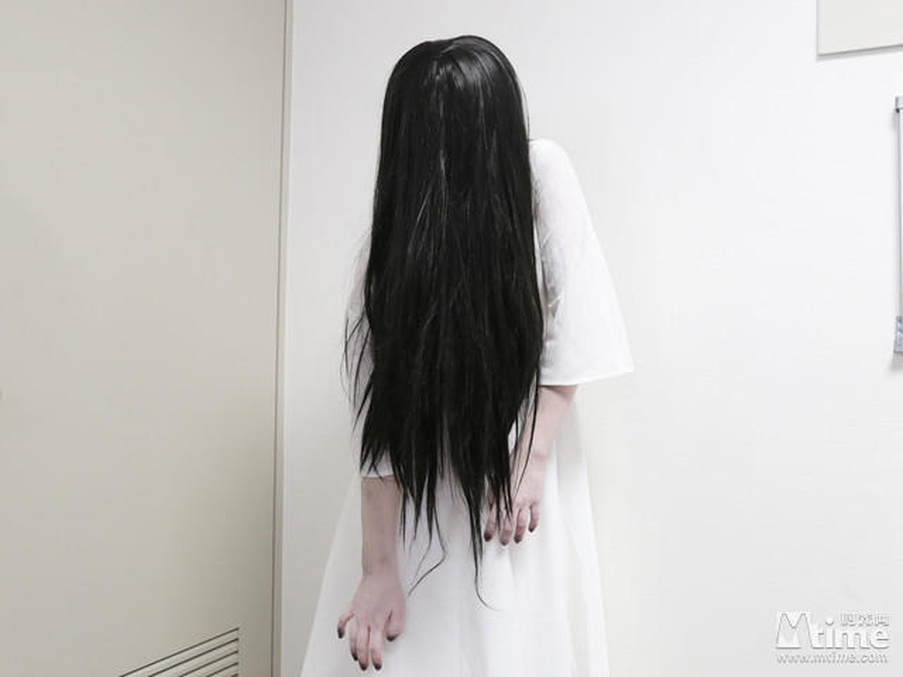 贞子出没街头