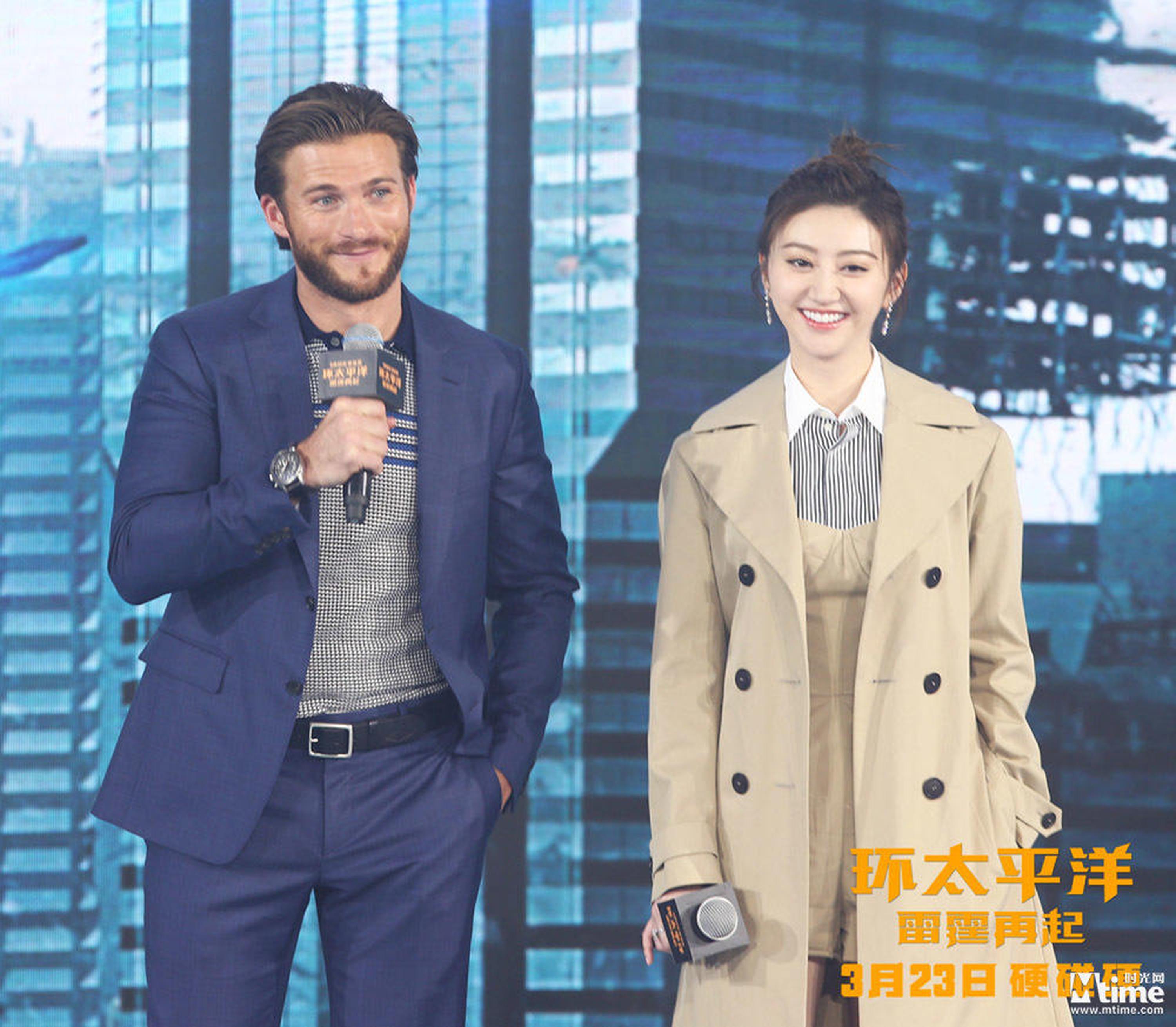 斯科特·伊斯特伍德与景甜分享幕后故事