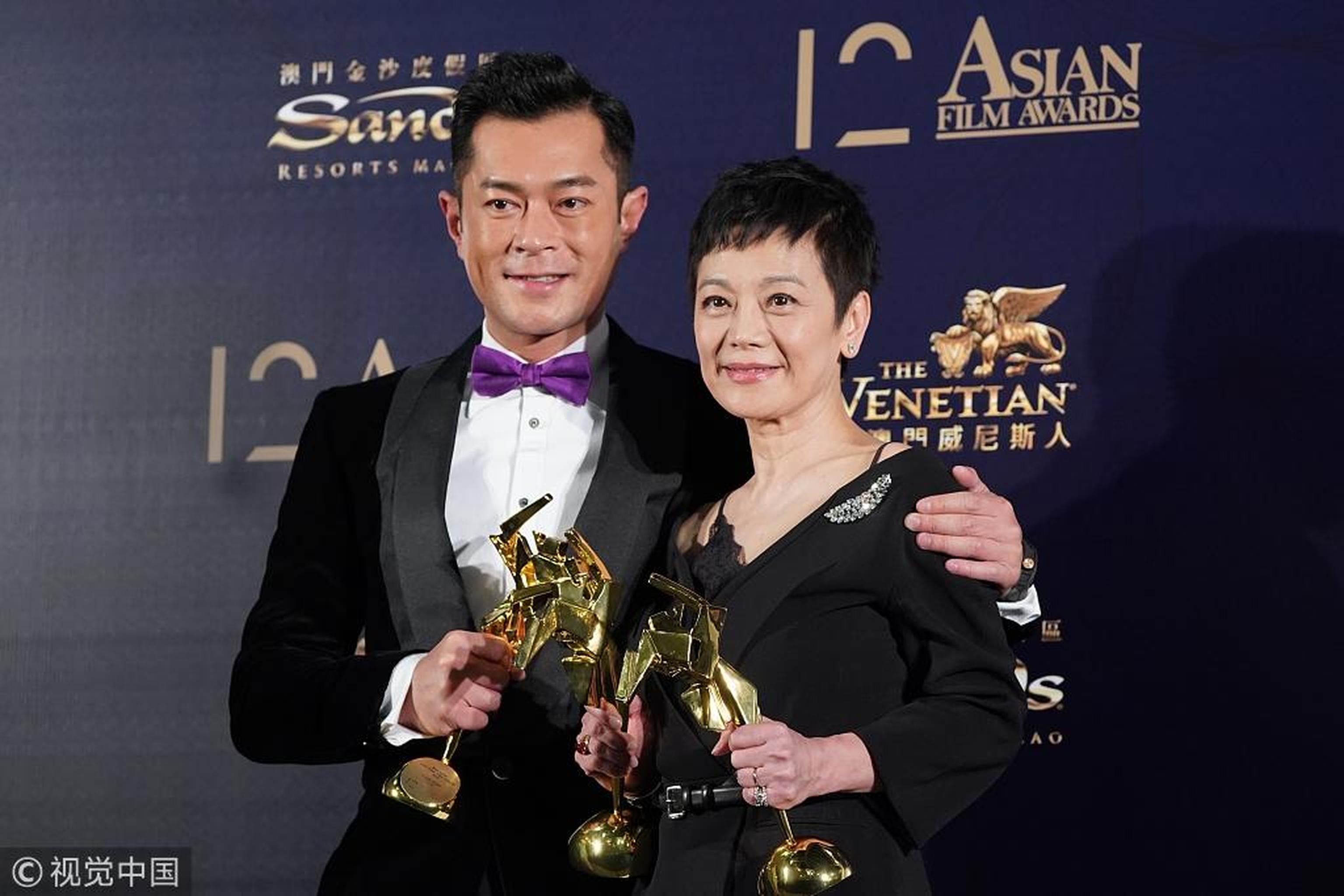 影帝古天乐、影后张艾嘉
