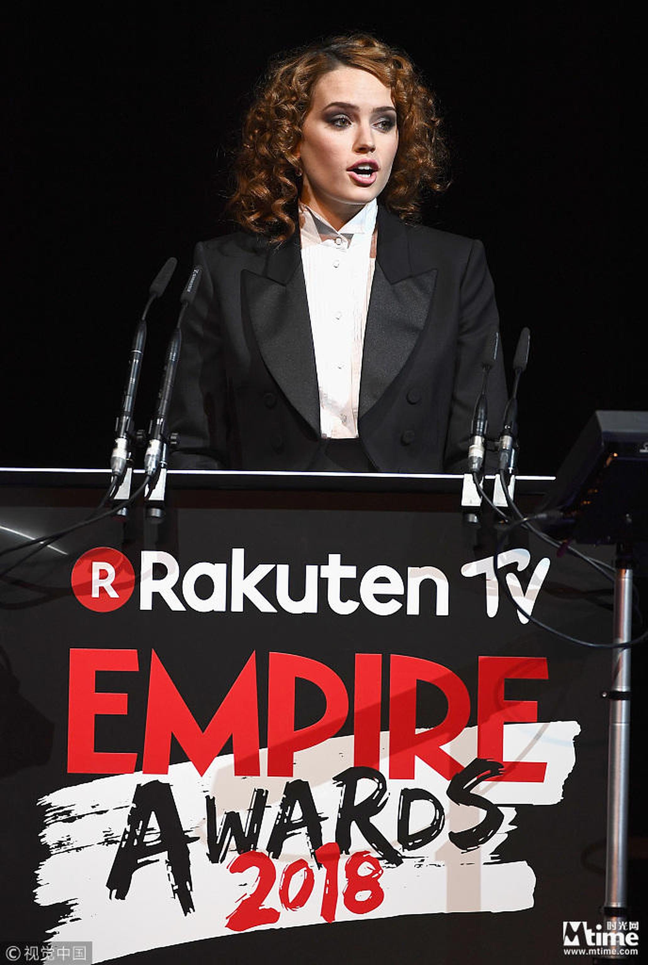 《星球大战8》黛西雷德利获最佳女演员