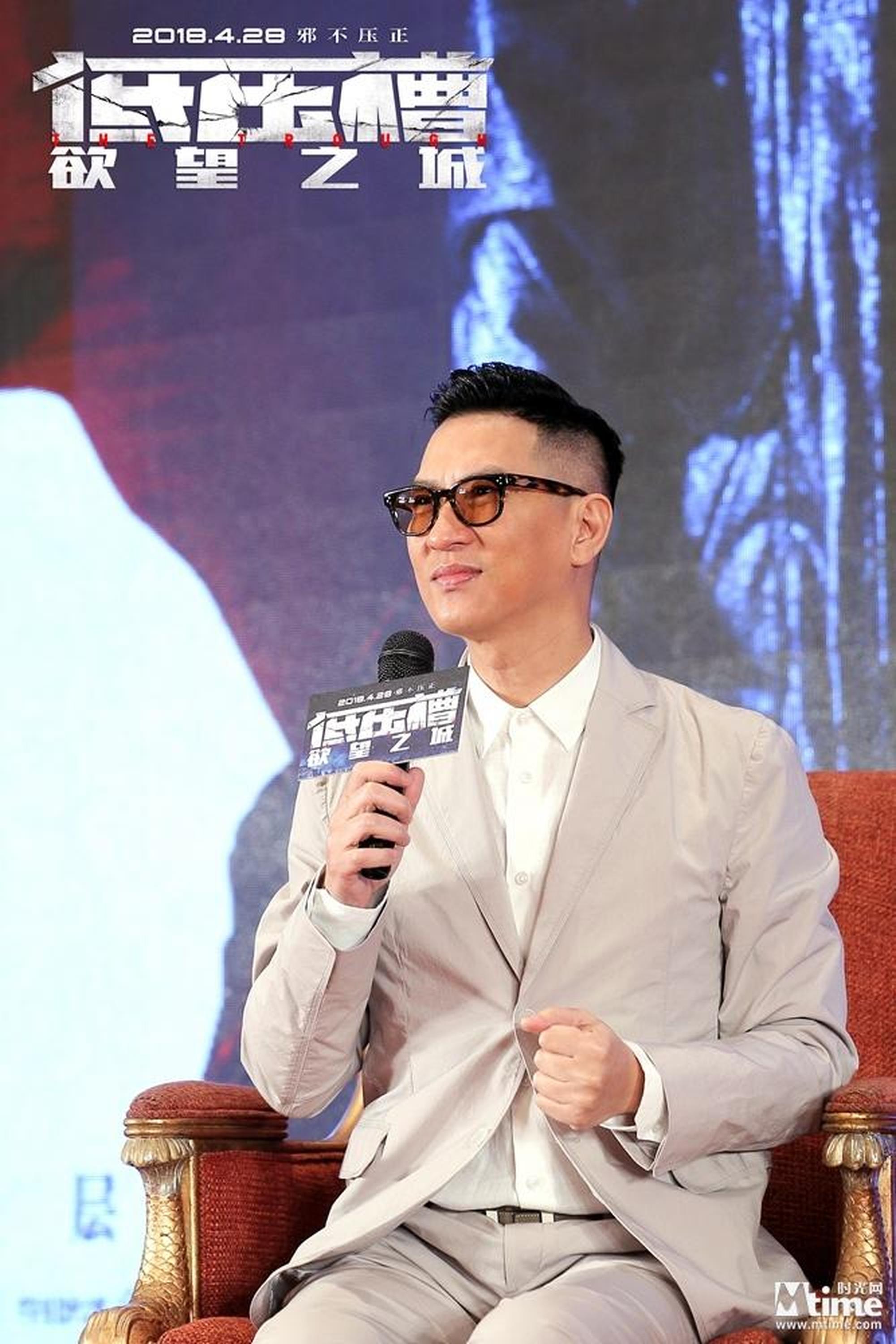 导演张家辉笑谈拍摄趣事