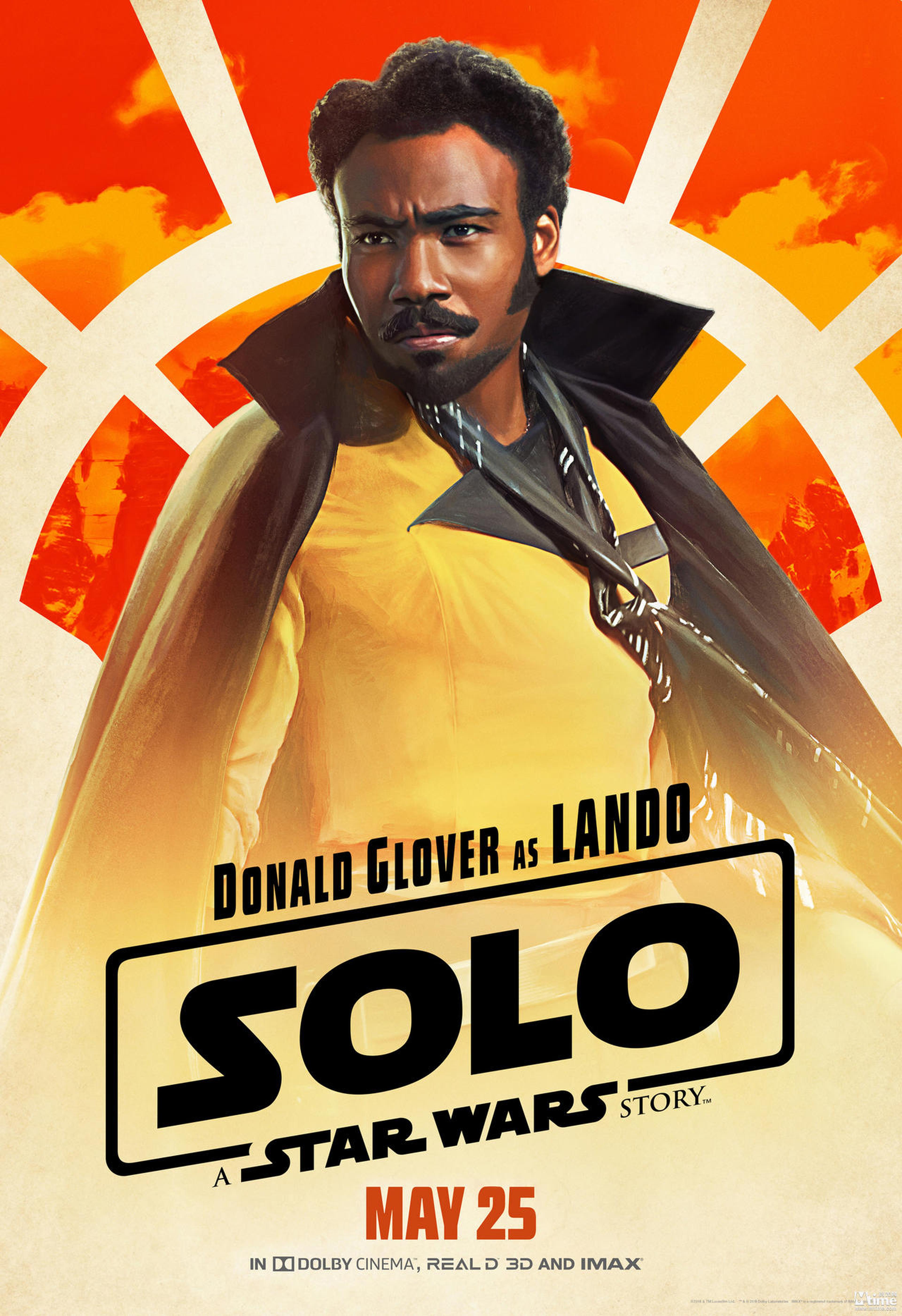 唐纳德·格洛沃饰 Lando Calrissian