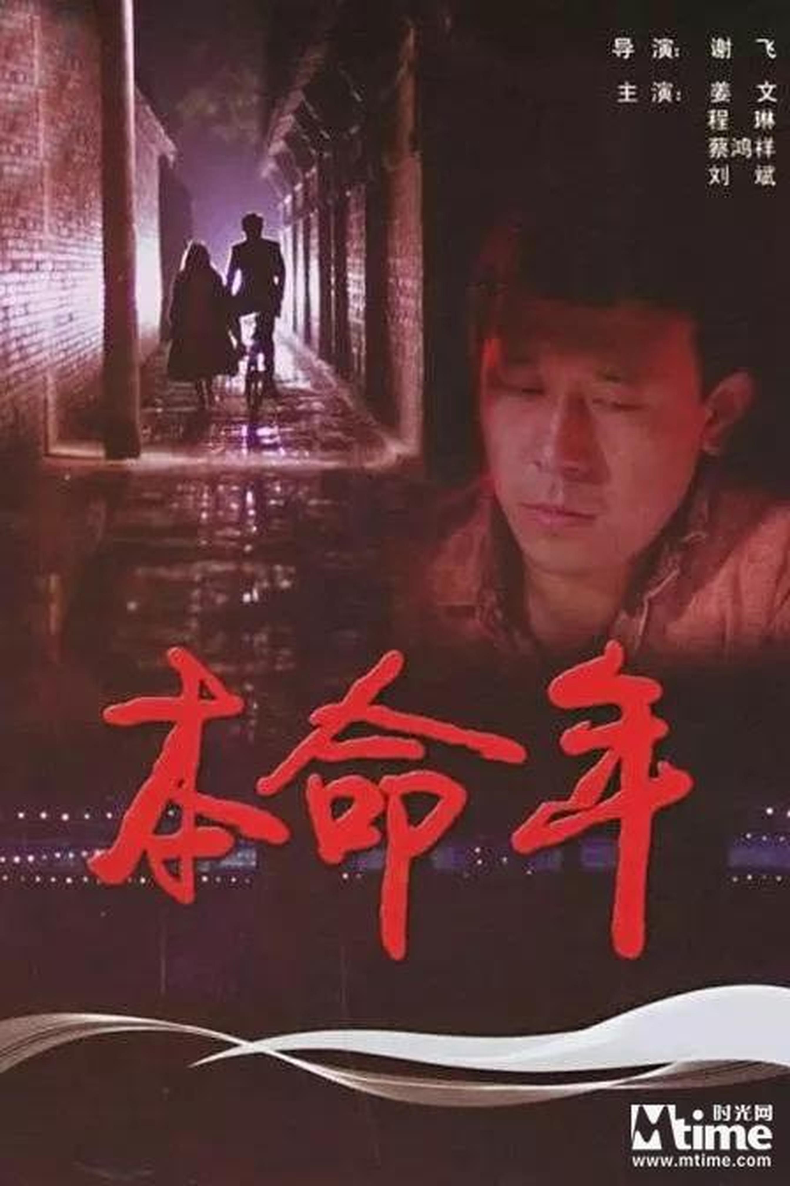《本命年》海报，谢飞执导姜文主演
