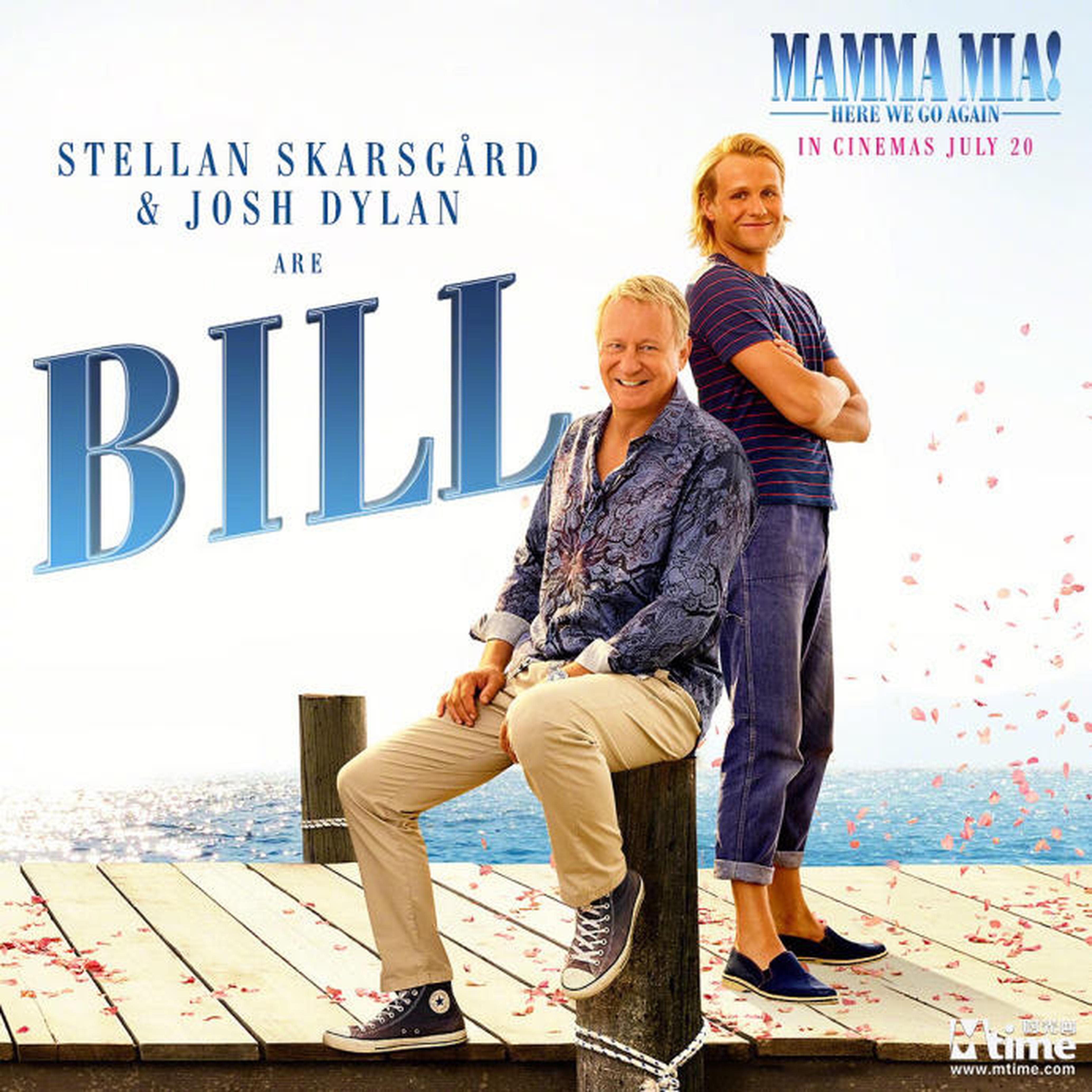 BILL现在（斯特兰·斯卡斯德）和年轻时候
