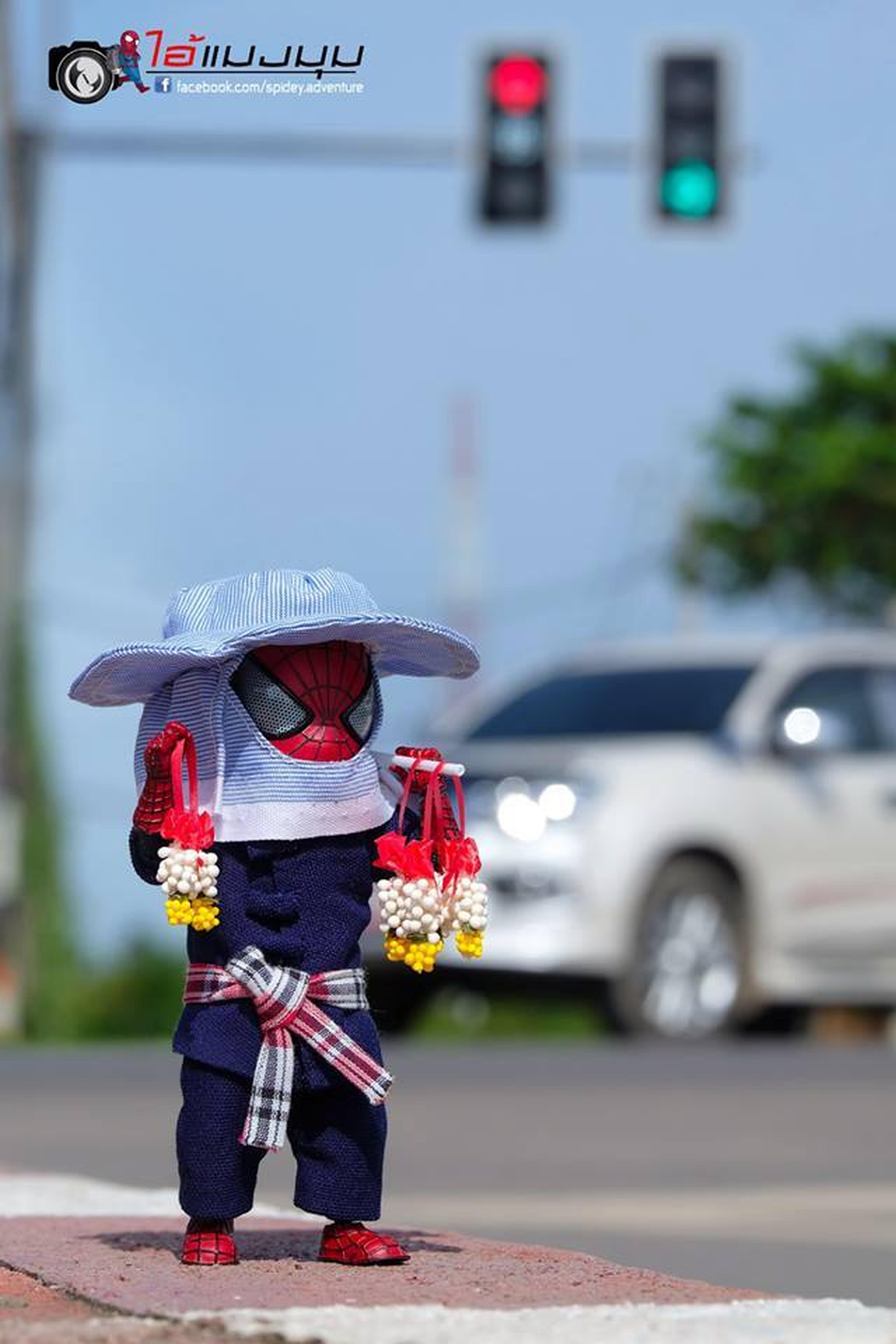 街边卖卖花串