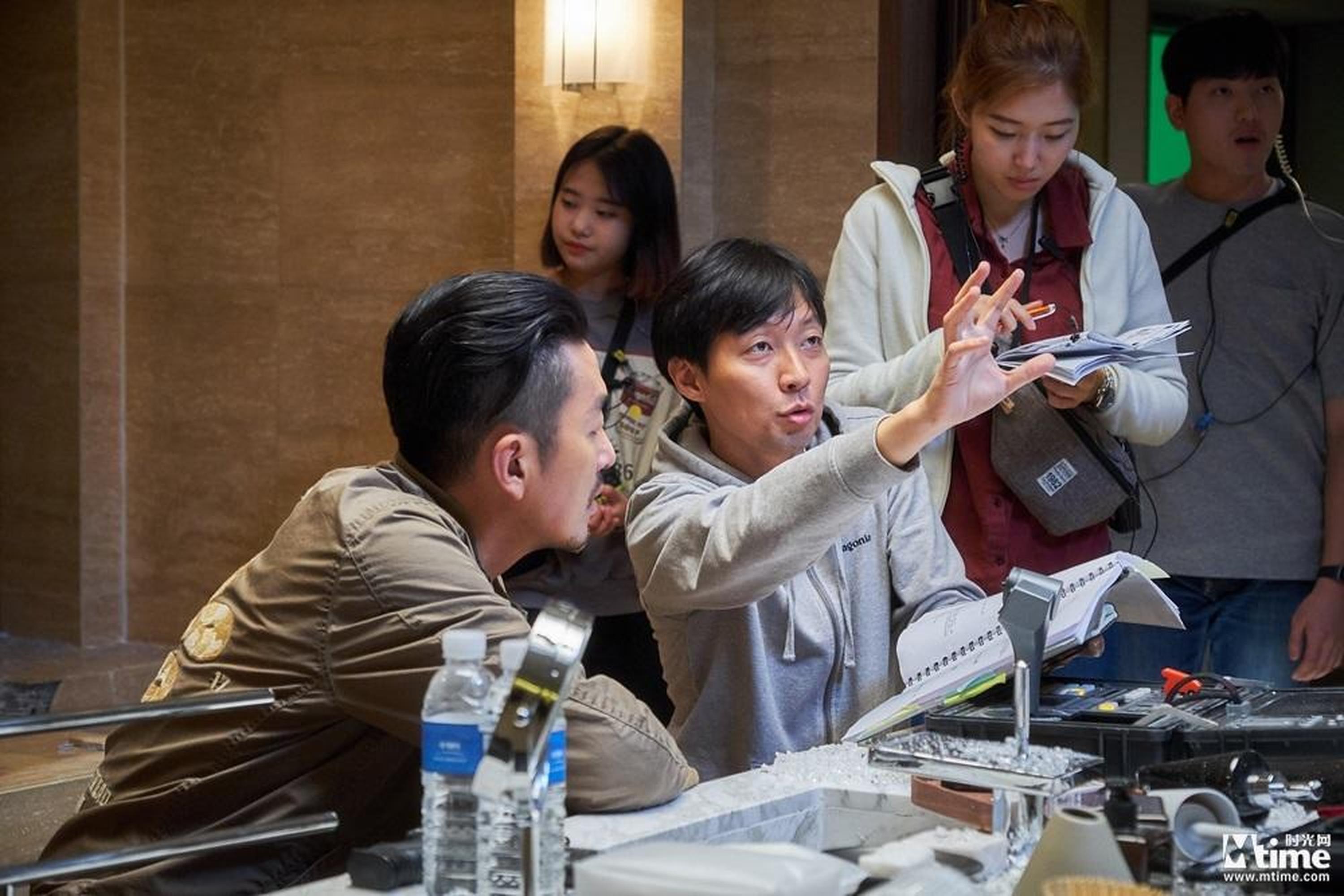 《绝地隧战》片场照