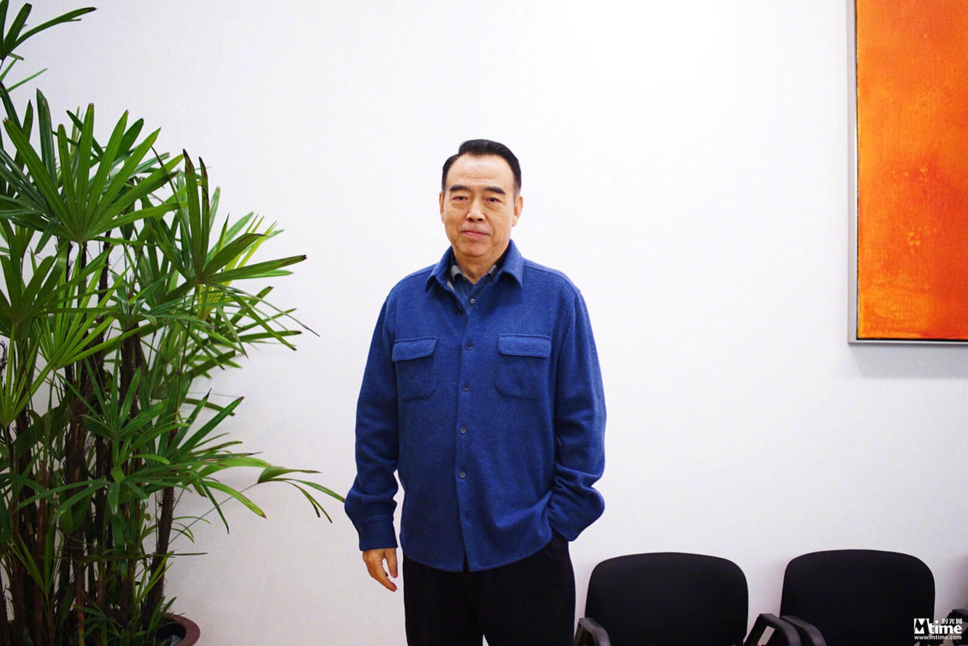 陈凯歌接受媒体群访