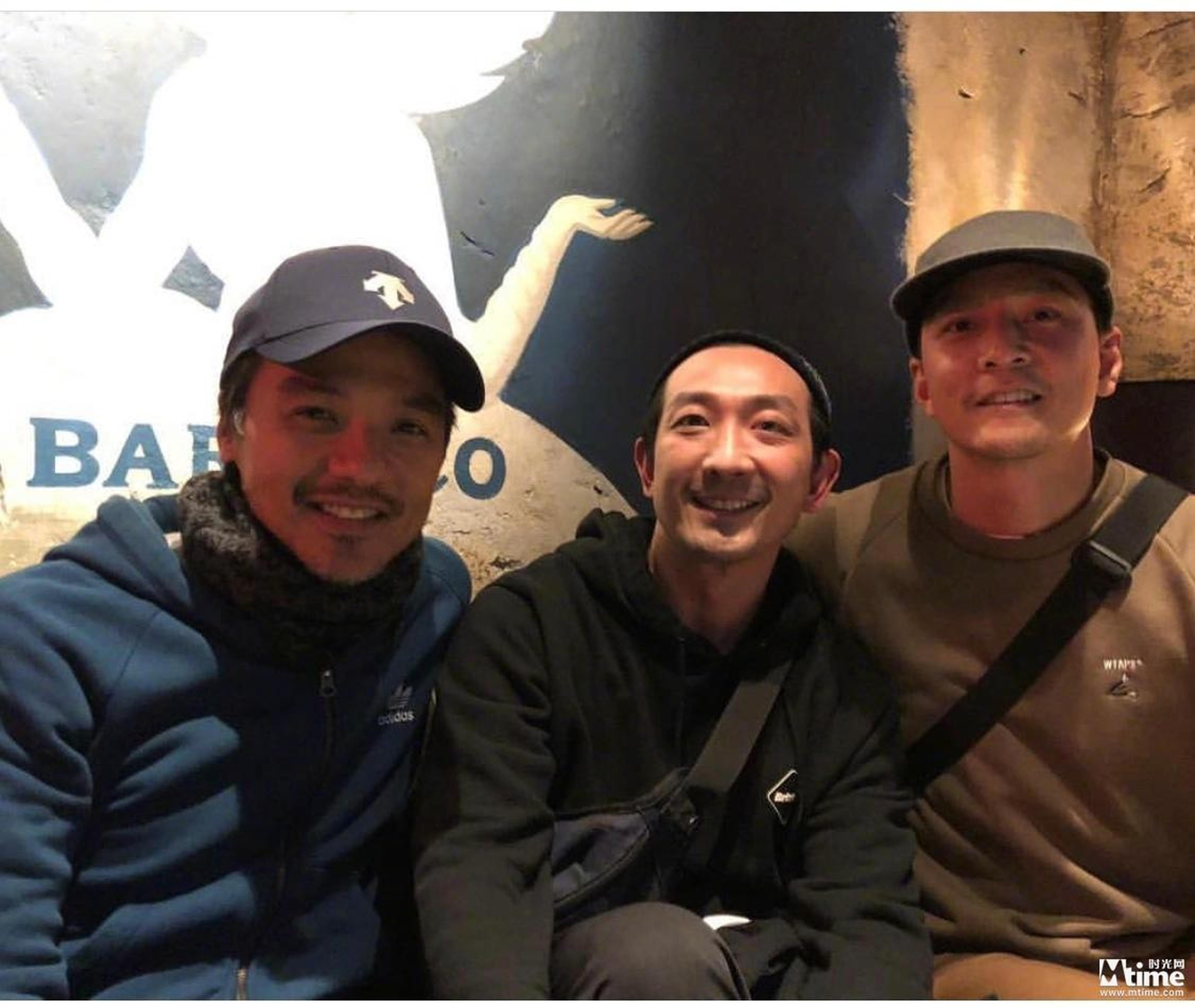 冯德伦、李璨琛和吴彦祖