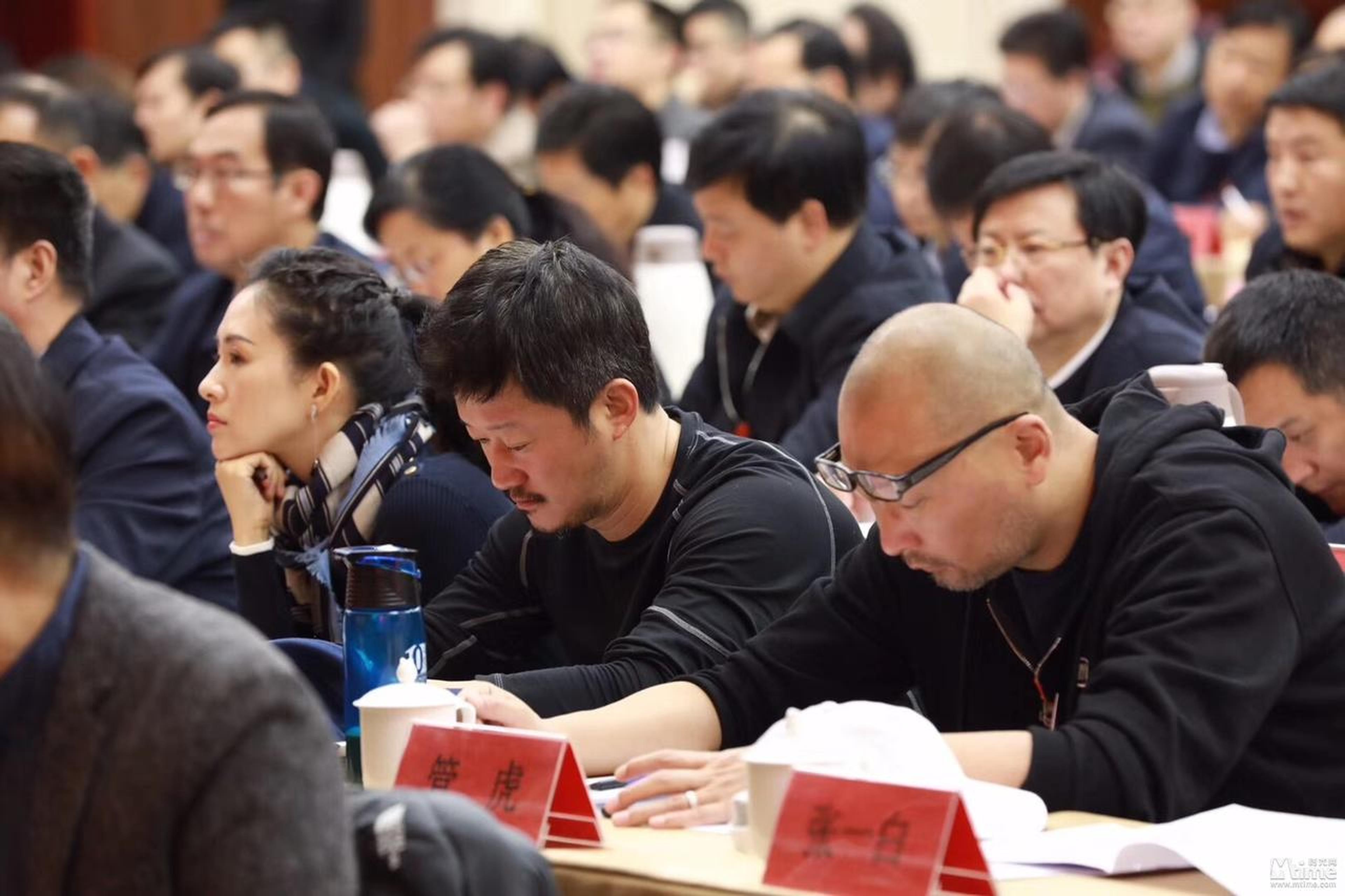 全国电影工作座谈会，章子怡、吴京、管虎出席