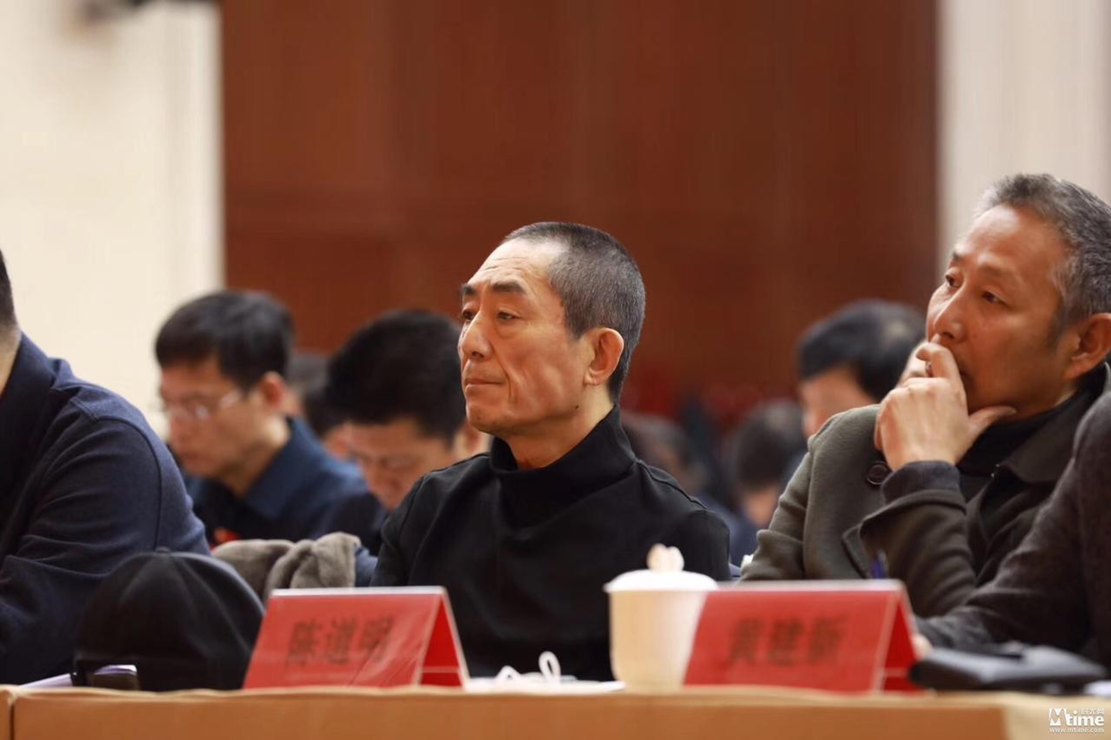 全国电影工作座谈会，张艺谋、陈道明出席