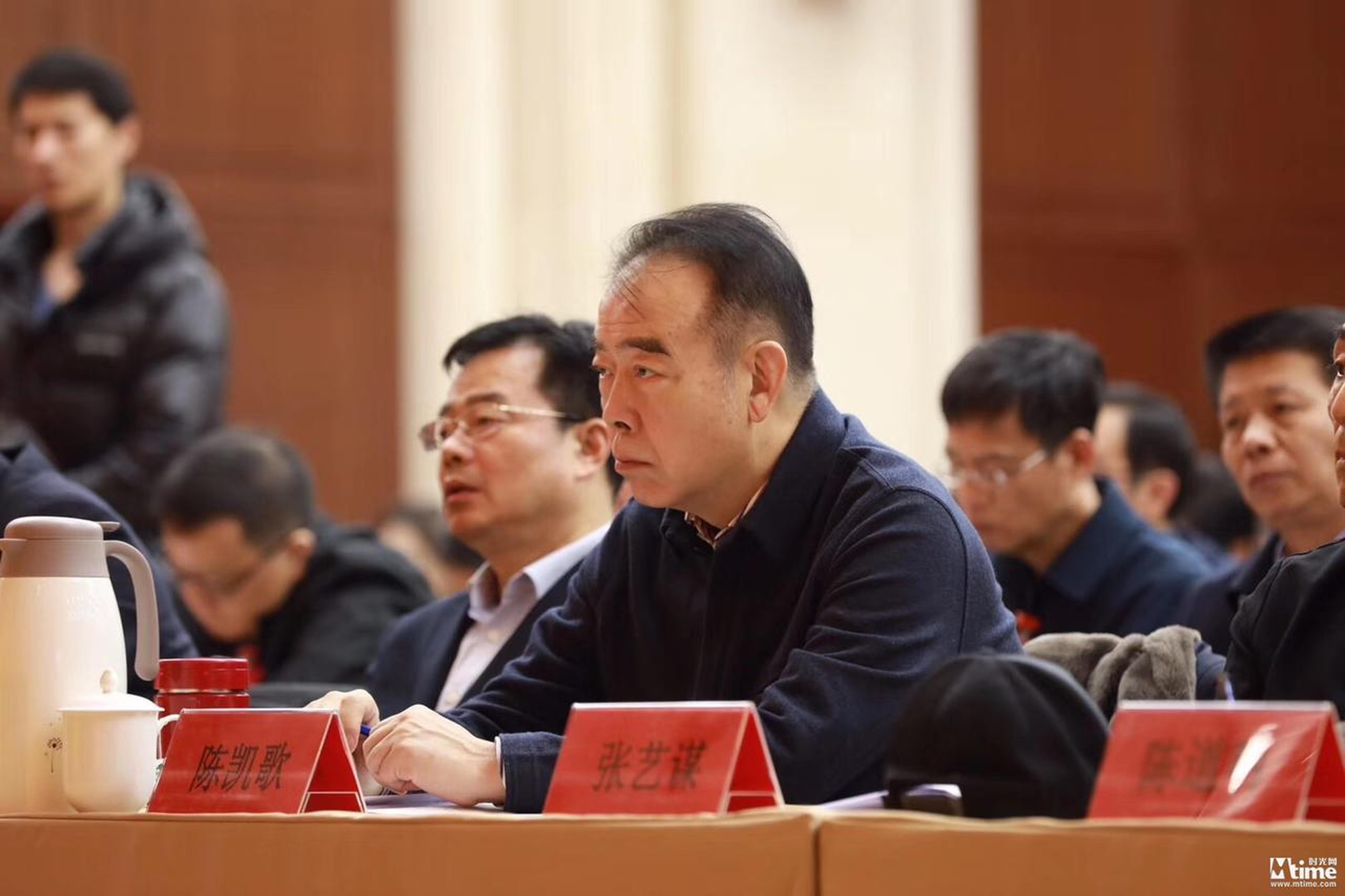 全国电影工作座谈会，陈凯歌出席