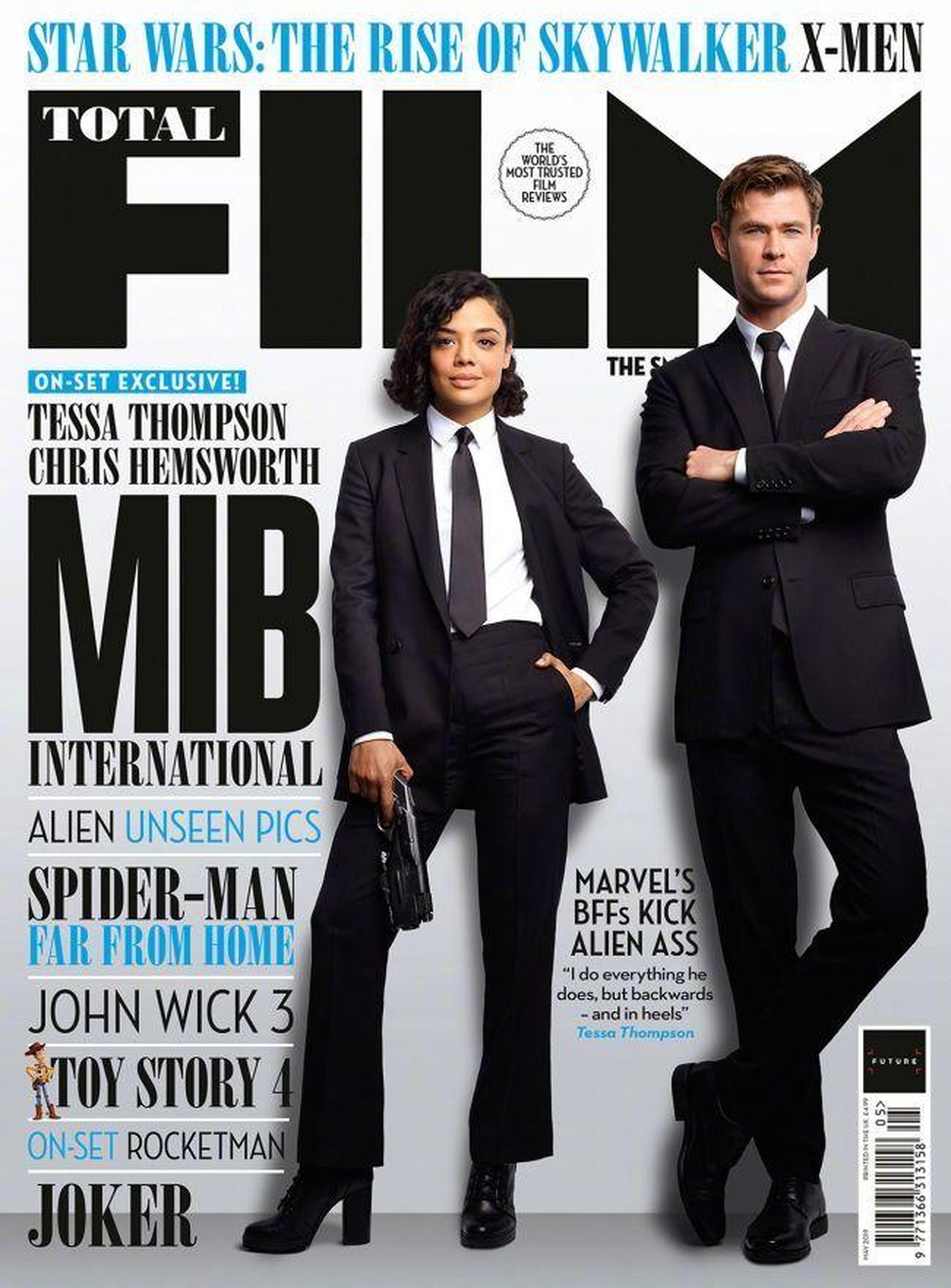 《黑衣人：全球追缉》登上《Total Film》2019年5月刊封面