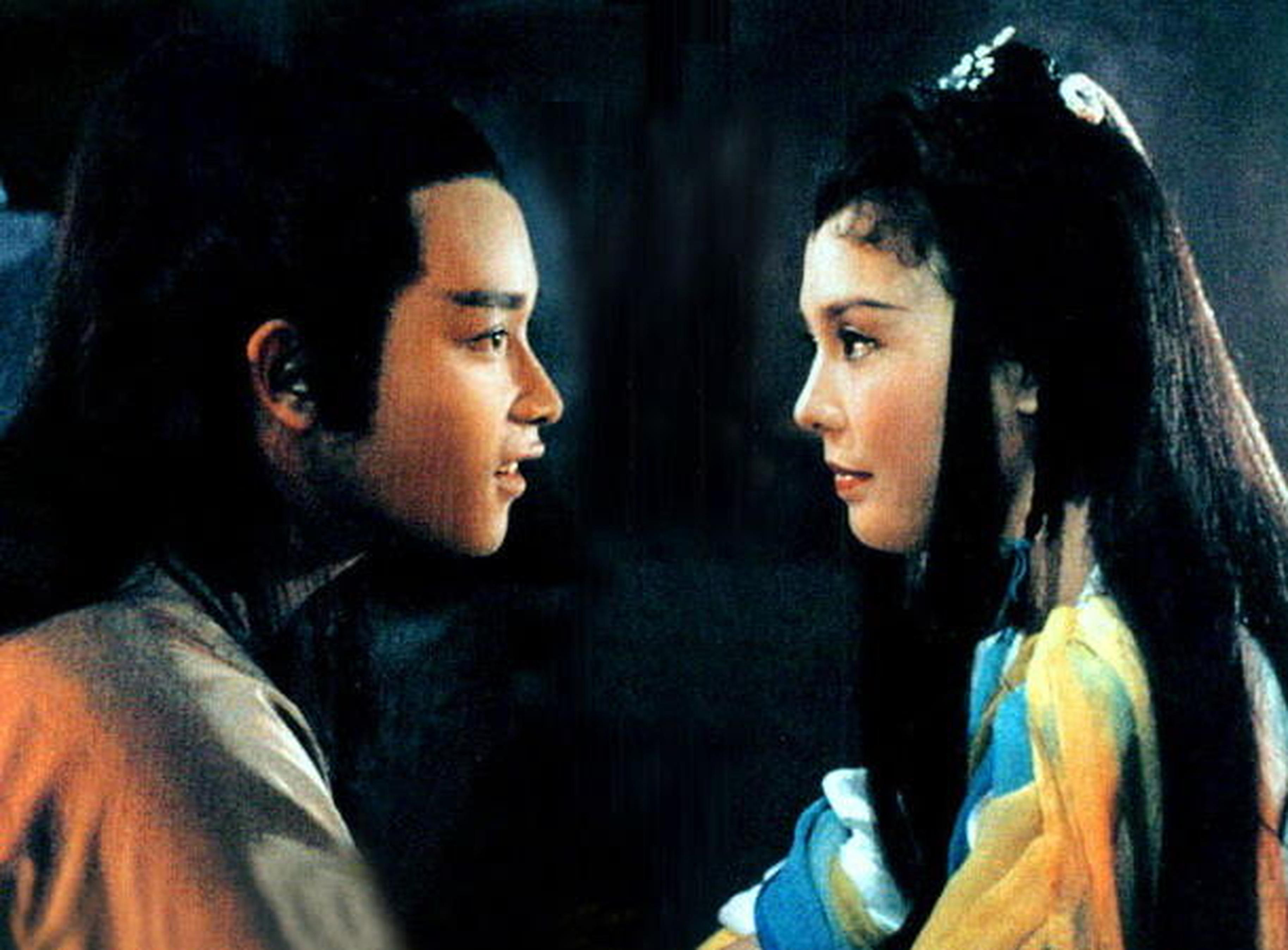 《杨过与小龙女》剧照，翁静晶和张国荣