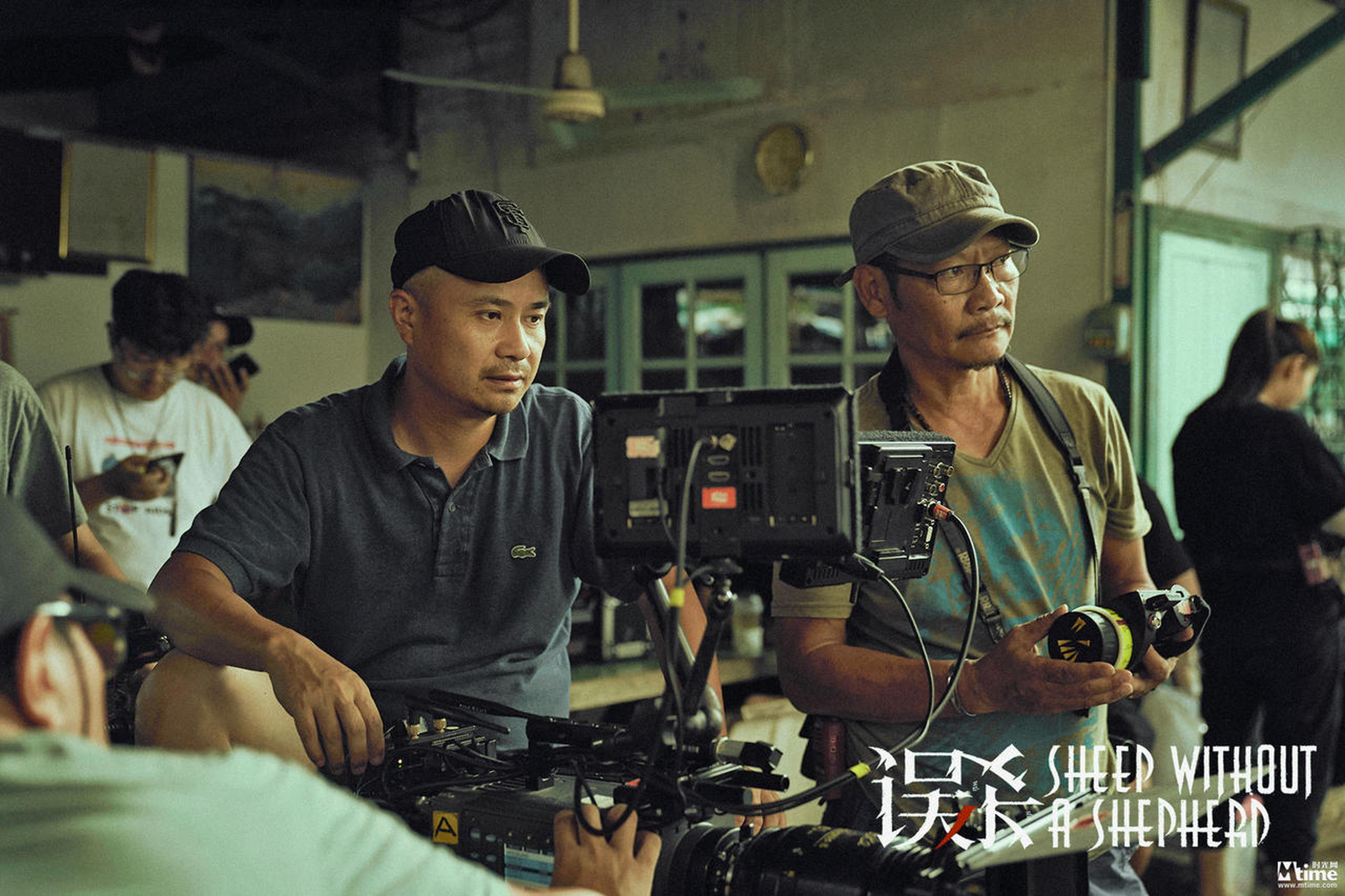 张颖《误杀》片场工作