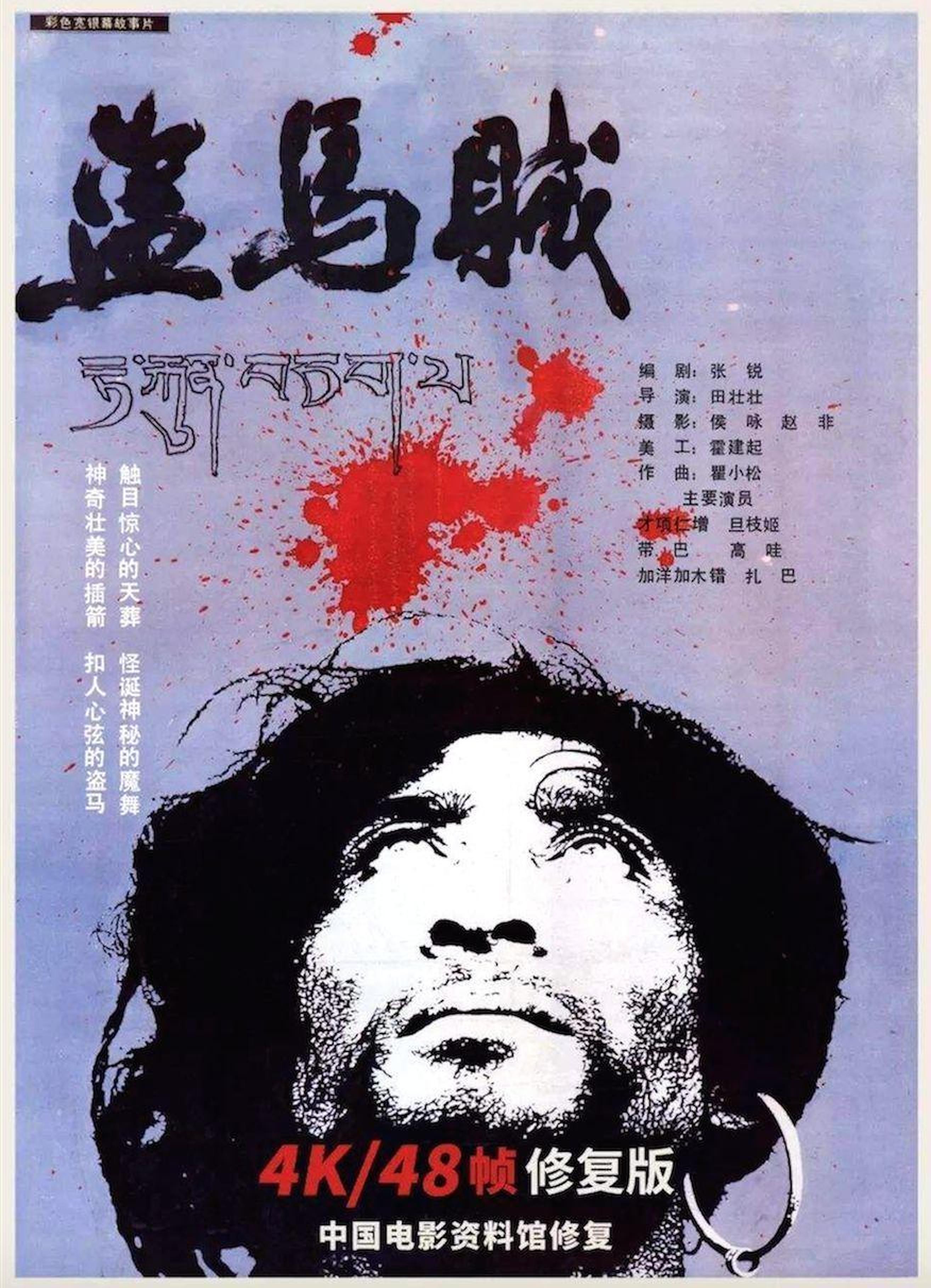 《盗马贼》海报