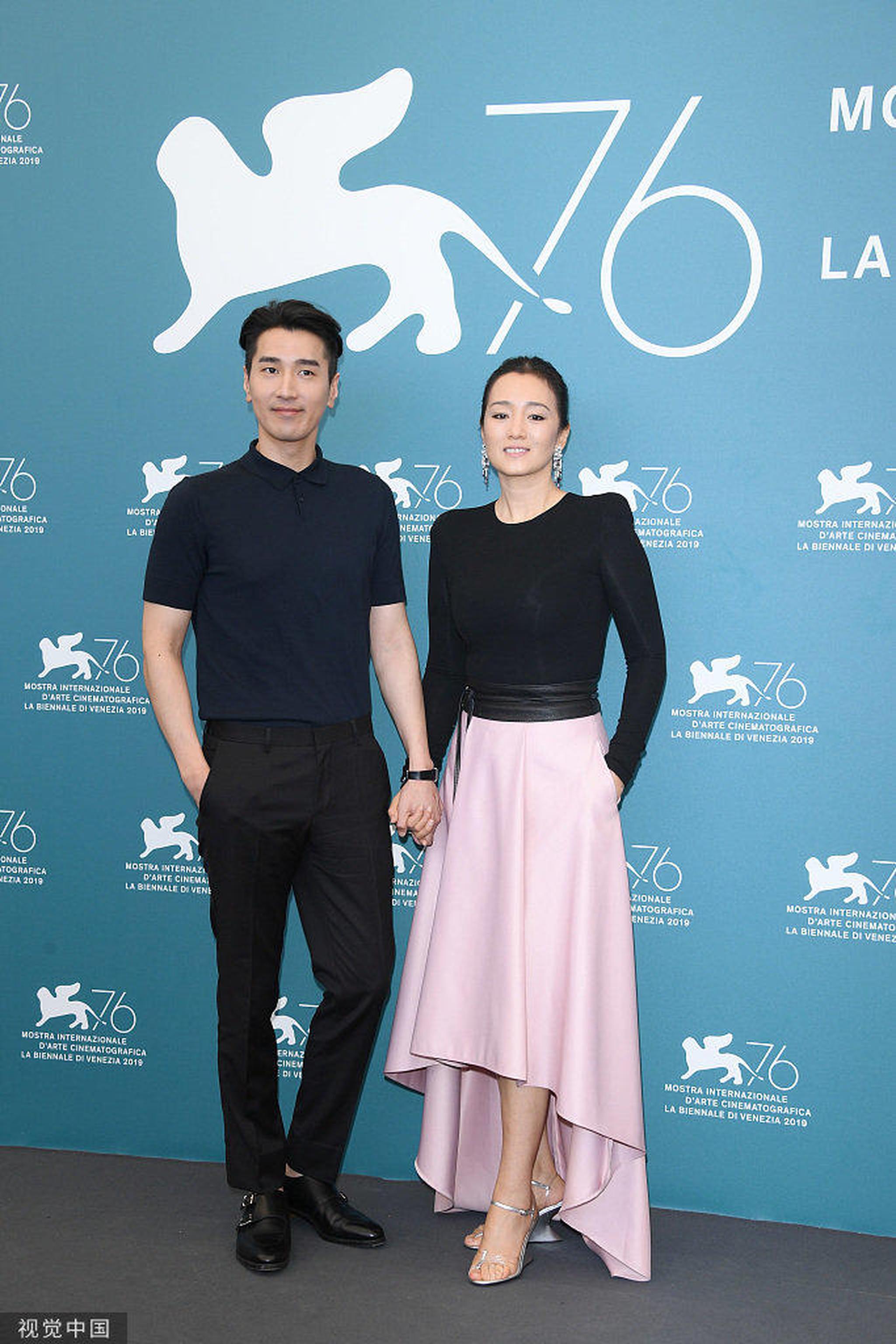 赵又廷和巩俐PHOTOCALL
