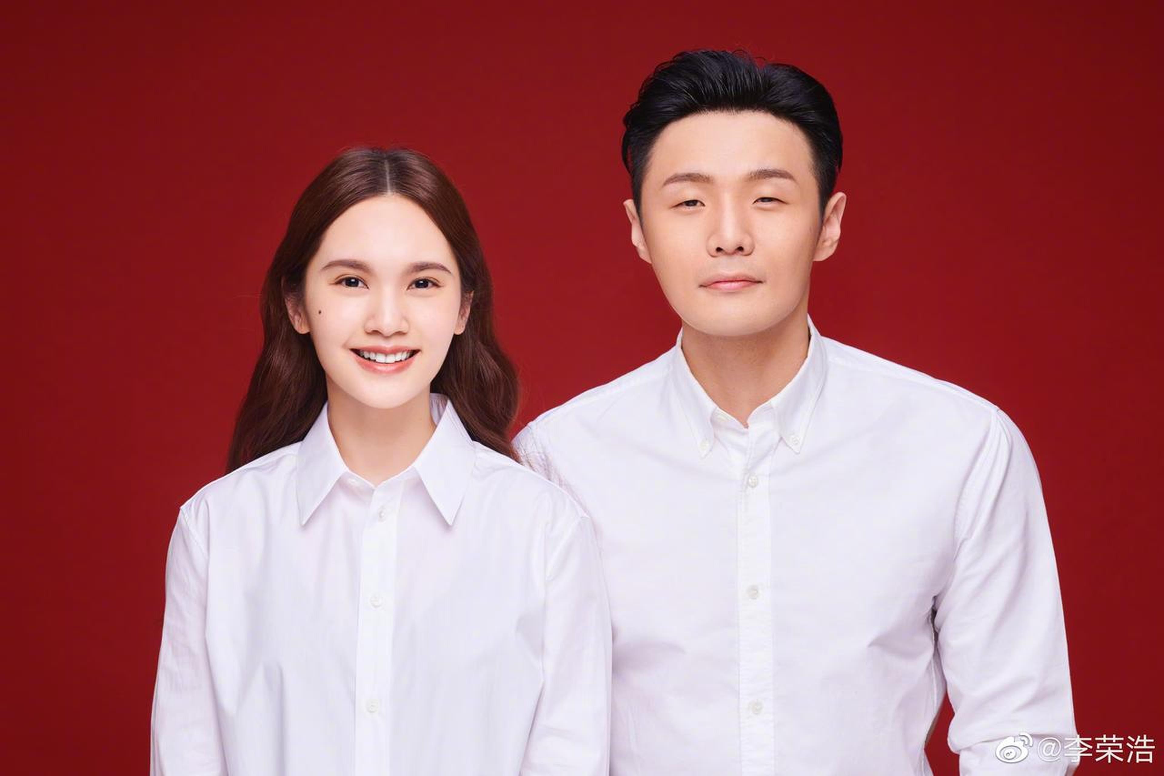 李荣浩和杨丞琳，结婚证就照