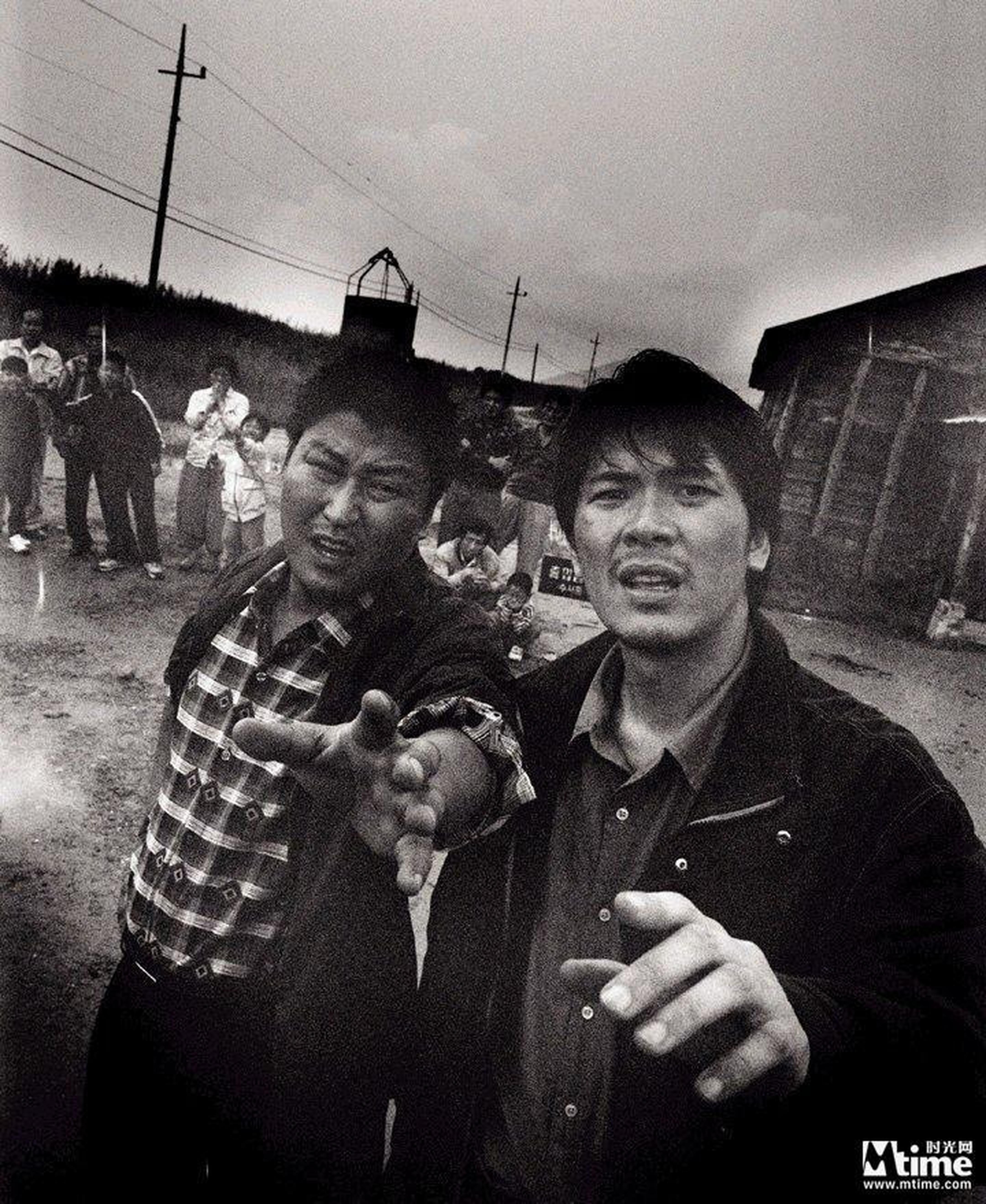 《杀人回忆》幕后照