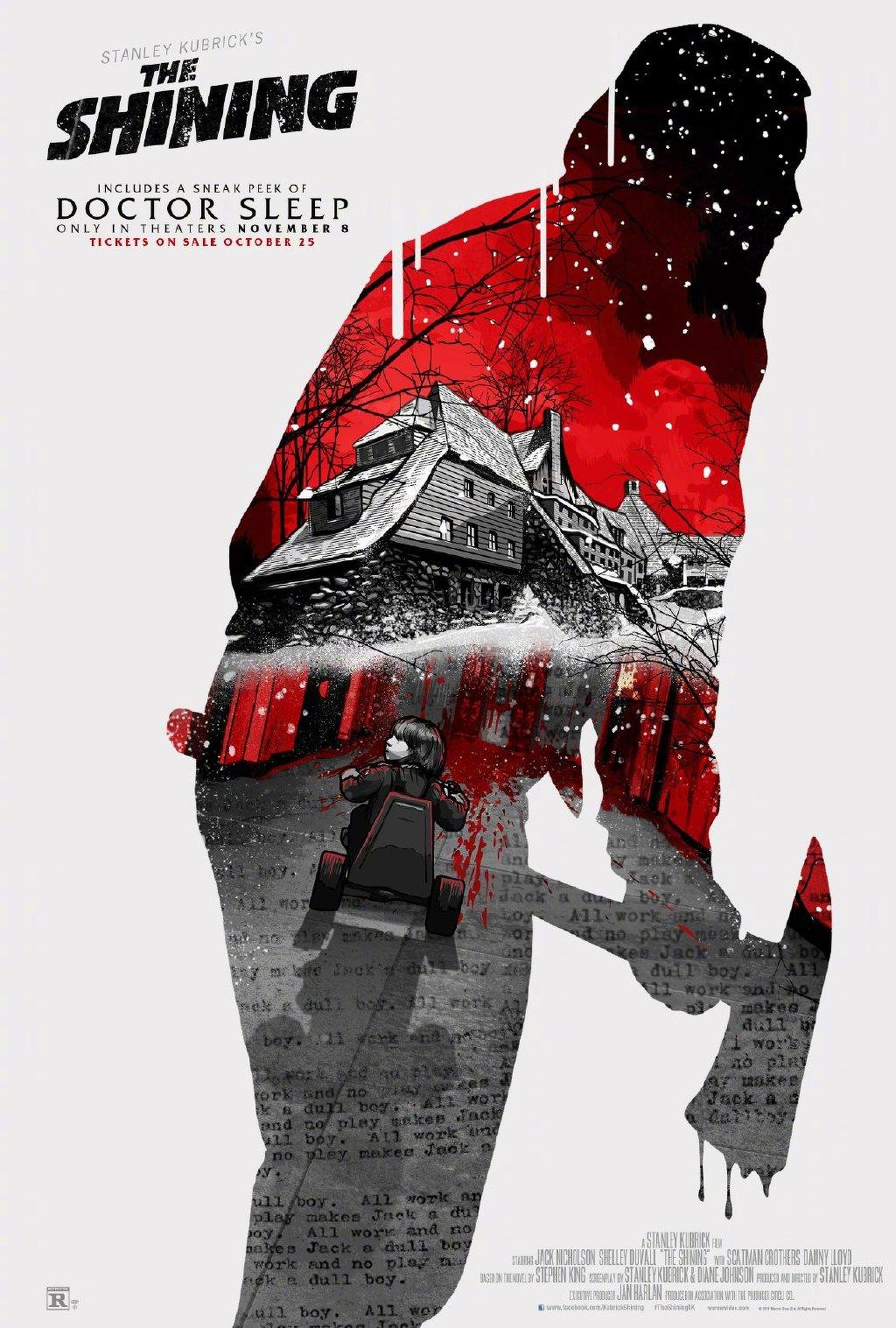 《闪灵》最新重映版海报