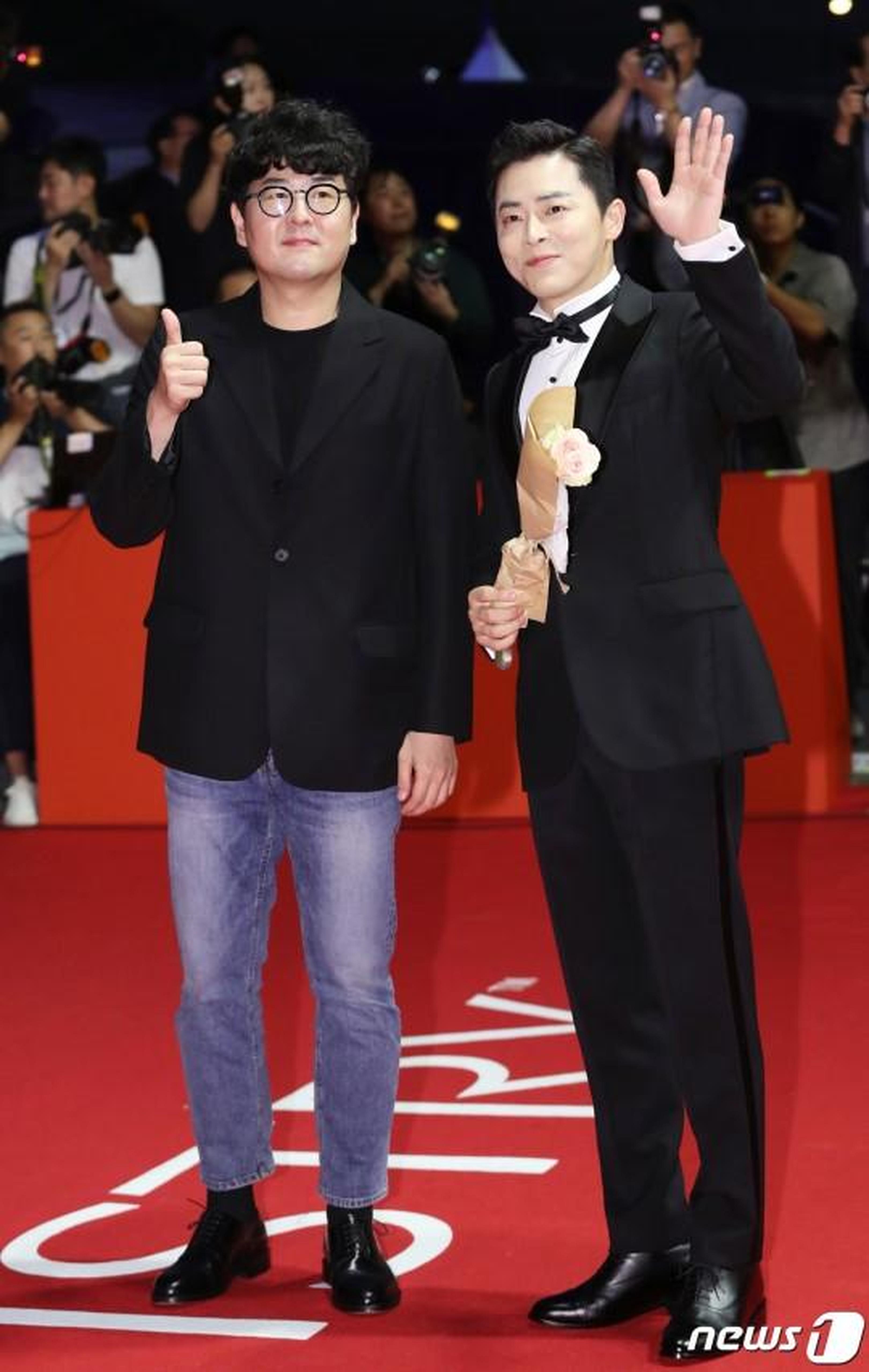 《极限逃生》导演李尚根和主演曹政奭