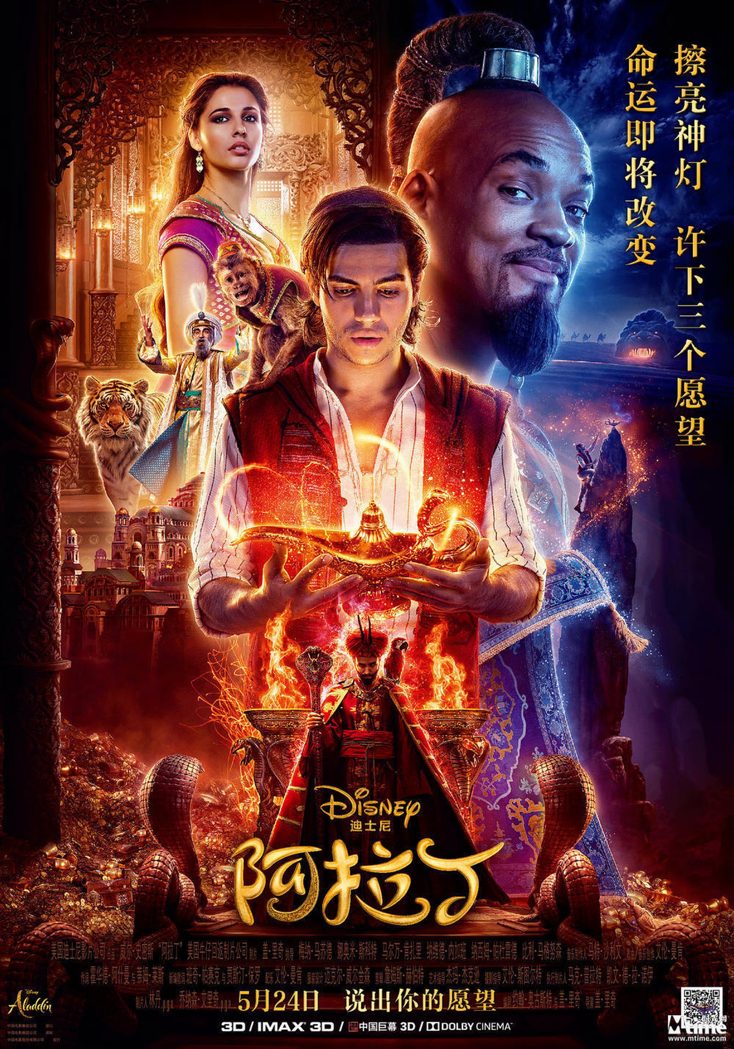TOP8《阿拉丁》10.51亿美元