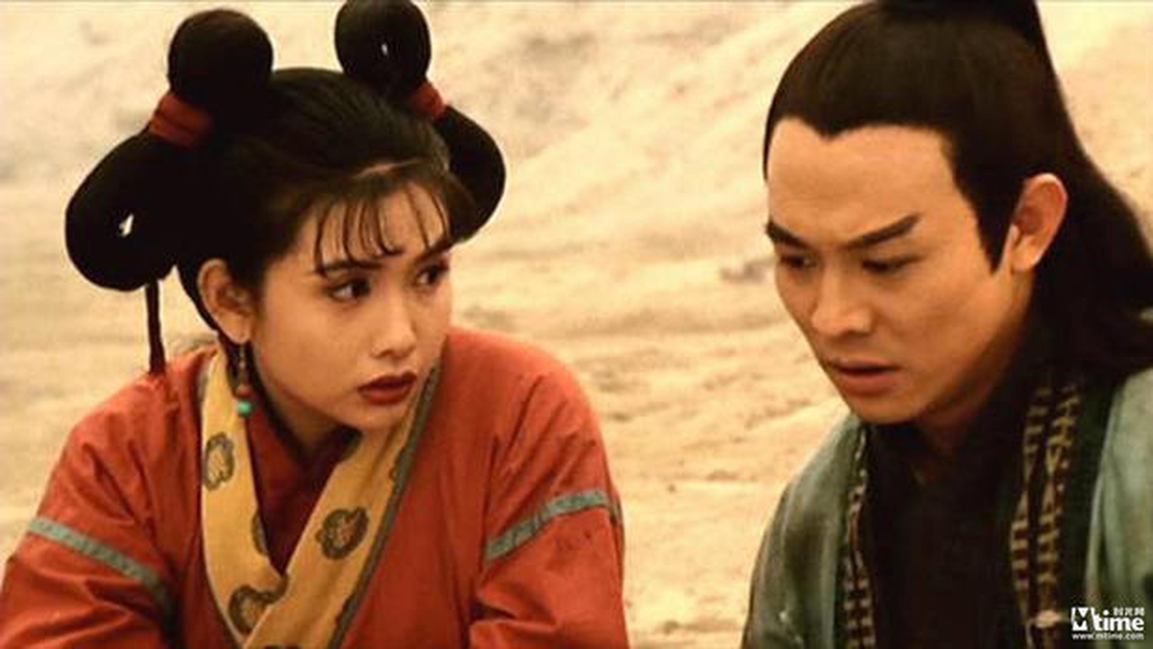 1993年版《倚天屠龙记》李连杰和邱淑贞